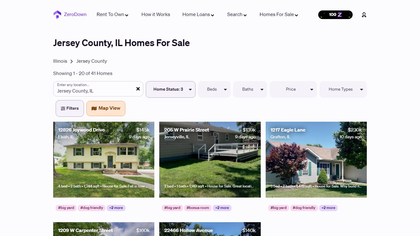 Jersey County, IL Homes for Sale & Real Estate | ZeroDown